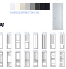 Новые двери в эмалевом покрытии Profil Doors