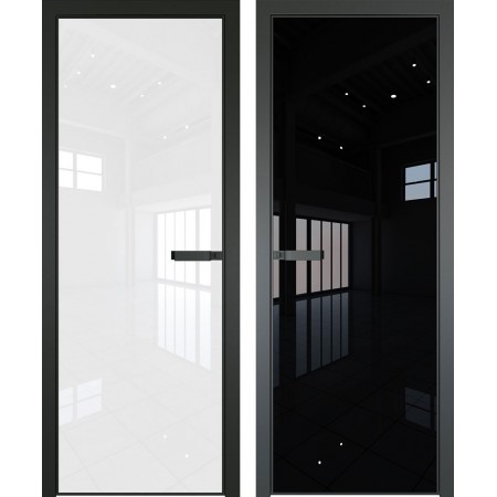 Алюминиевая межкомнатная дверь ProfilDoors 1AGN стекло