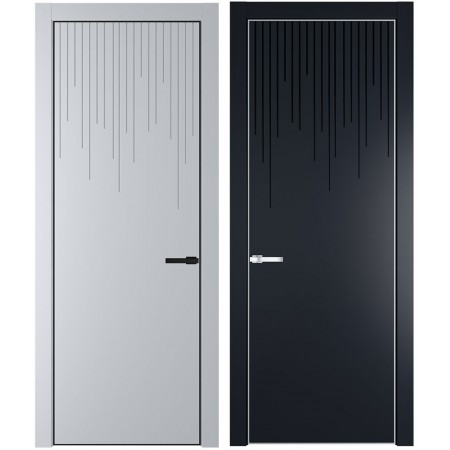 Межкомнатные двери с алюминиевым каркасом Профиль Доорс 8PA