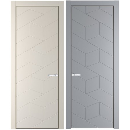 Межкомнатные двери с алюминиевым каркасом Профиль Доорс 9PA